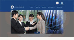 Desktop Screenshot of optimatrading.com